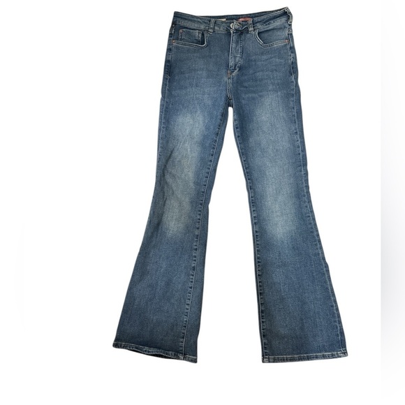 Anthropologie Pilco Boot Cut Mid Wash Denim Jean Casual Women’s Size 27 - Picture 1 of 6